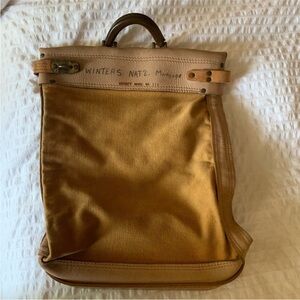Vintage Documents/Money Carrier 19” x 14”
